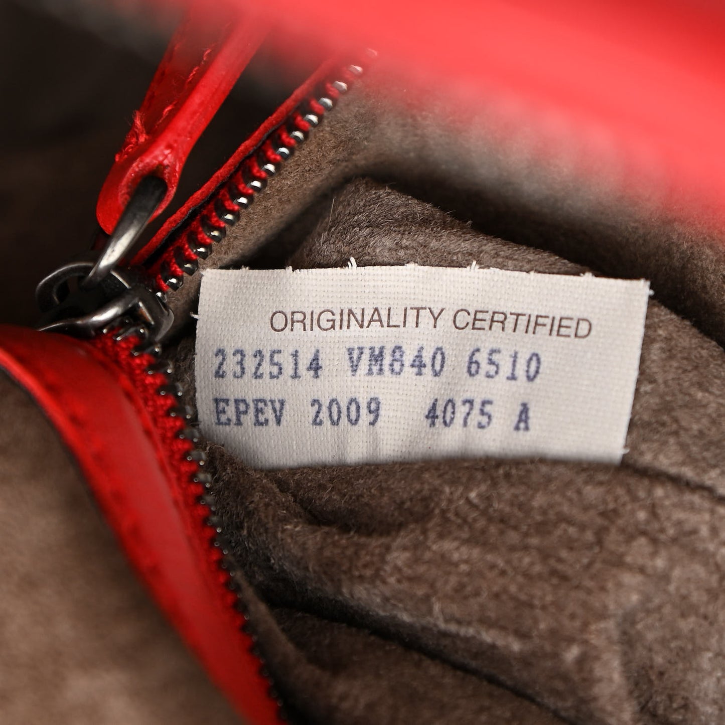 Nappa Intrecciato Light Calf Tote Red