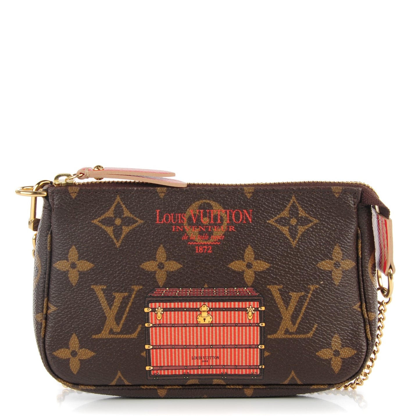 Monogram Trunks and Locks Mini Pochette Accessories