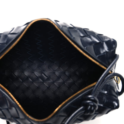 Bottega Veneta Polished Nappa Intrecciato Knot Small Loop Camera Bag Space 5 of 9