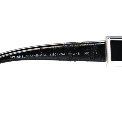 Chanel Acetate Pearl Butterfly Sunglasses 5445-H Black 5 of 7