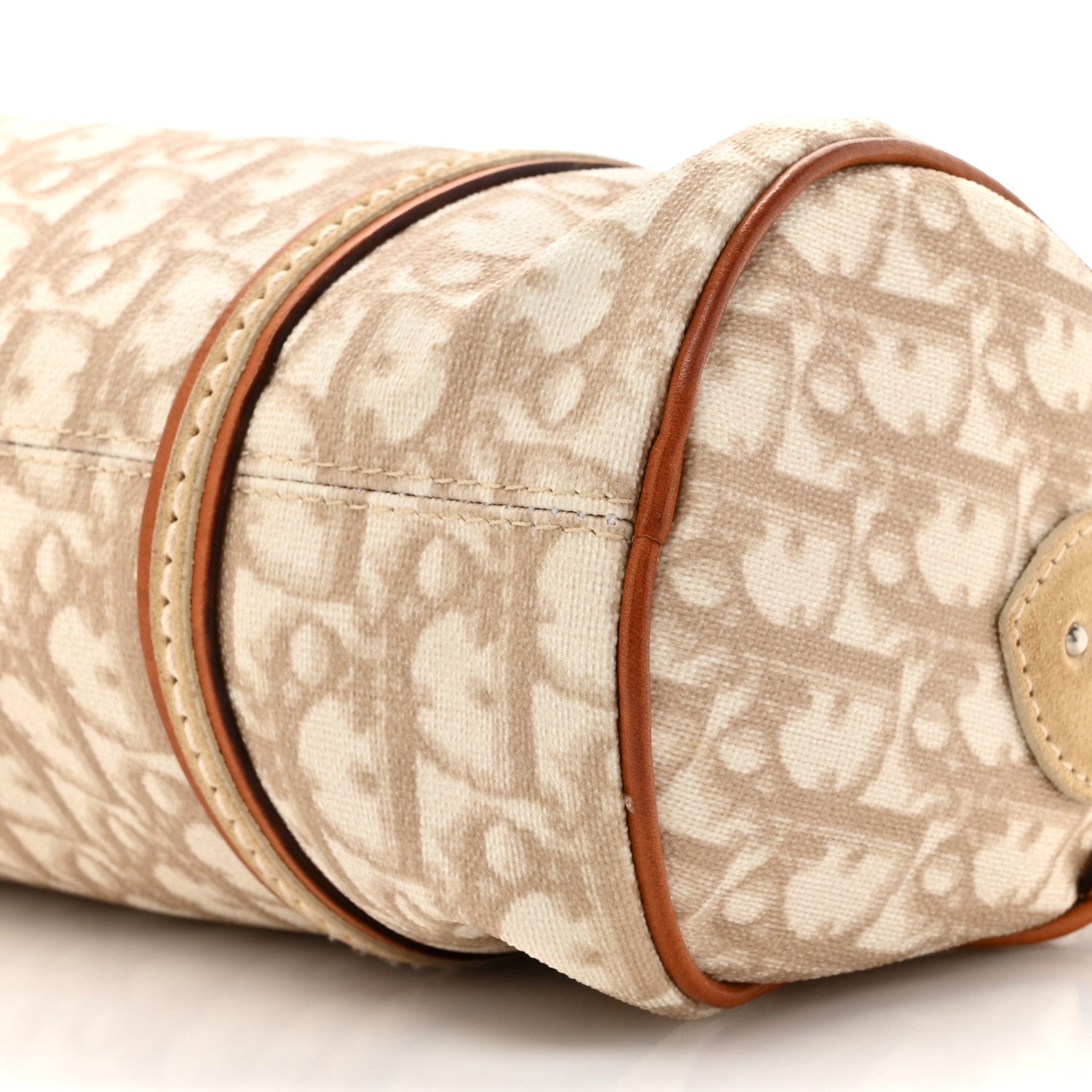 Christian Dior Monogram Trotter Romantique Boston Bag Beige 9 of 18