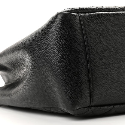 Chanel Caviar Quilted Grand Shopping Tote GST Black 8 of 9