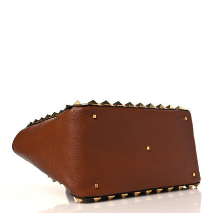 Valentino Garavani Grained Calfskin Roman Stud Tote Selleria 4 of 8