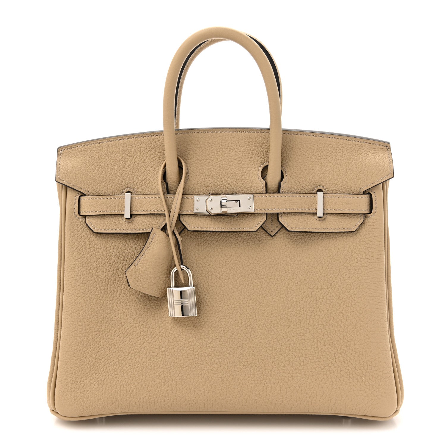 Hermes Togo Birkin 25 Trench 1 of 12