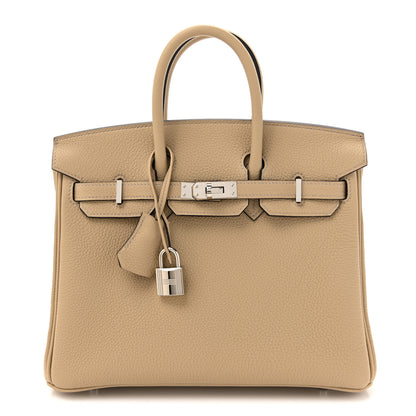 Hermes Togo Birkin 25 Trench 1 of 12
