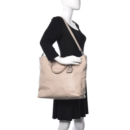 Prada Nappa Antique Tote Pomice 2 of 11