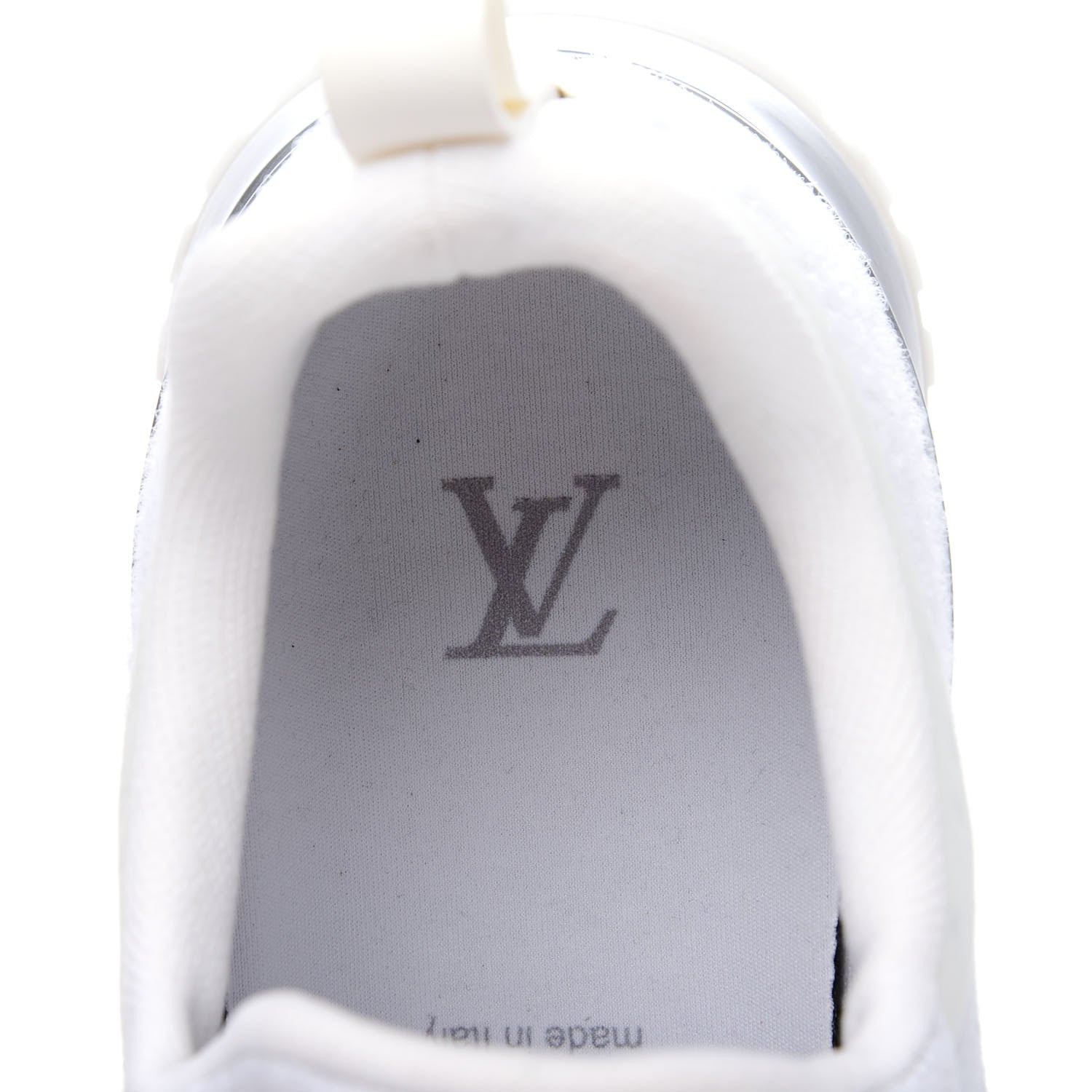 Louis Vuitton Technical Knit V.N.R Sneakers 9 White Silver 8 of 8