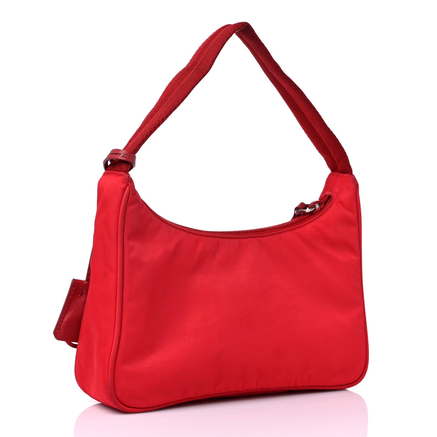Tessuto Nylon Mini Re-Edition 2000 Bag Rosso