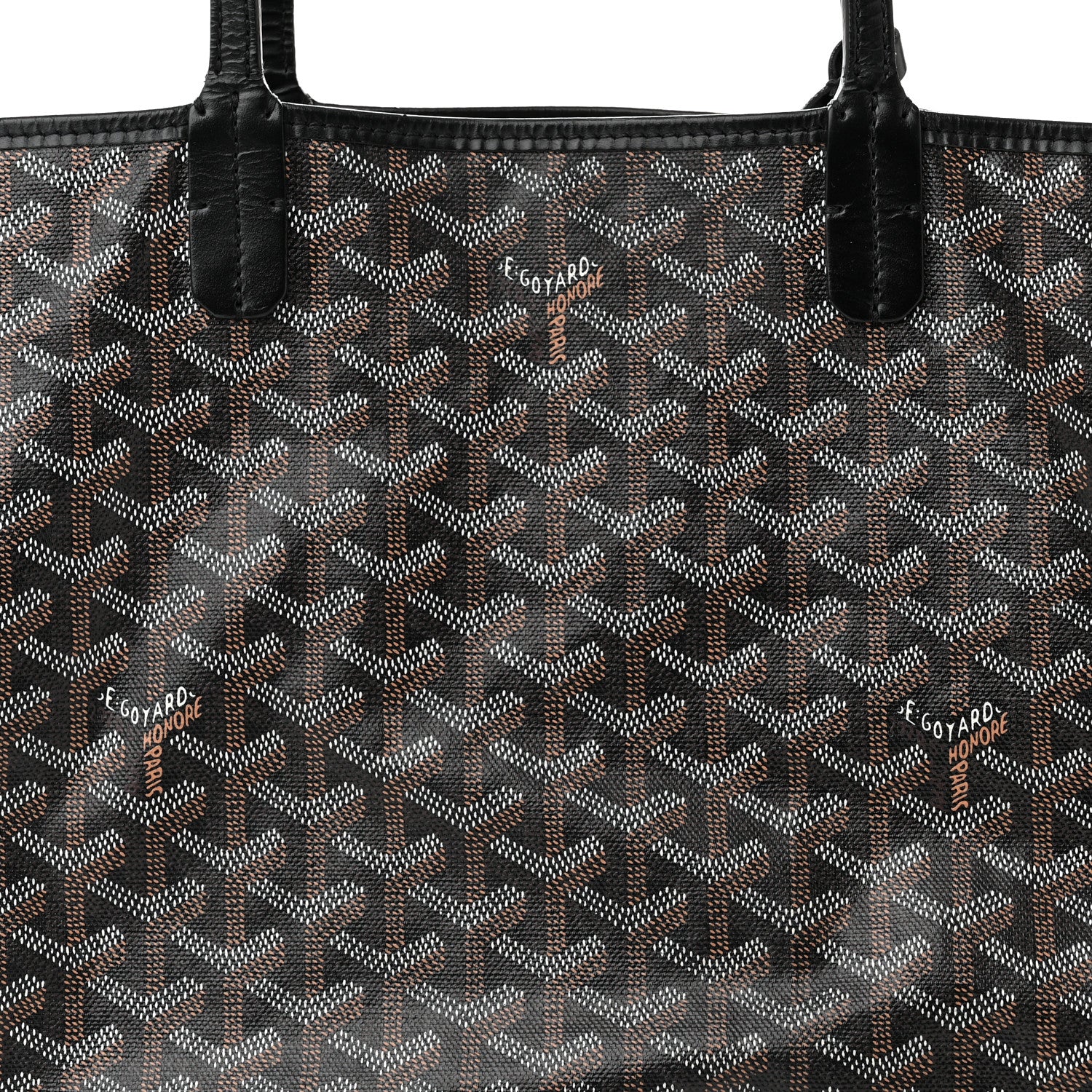 Goyard Goyardine Saint Louis PM Black 9 of 11