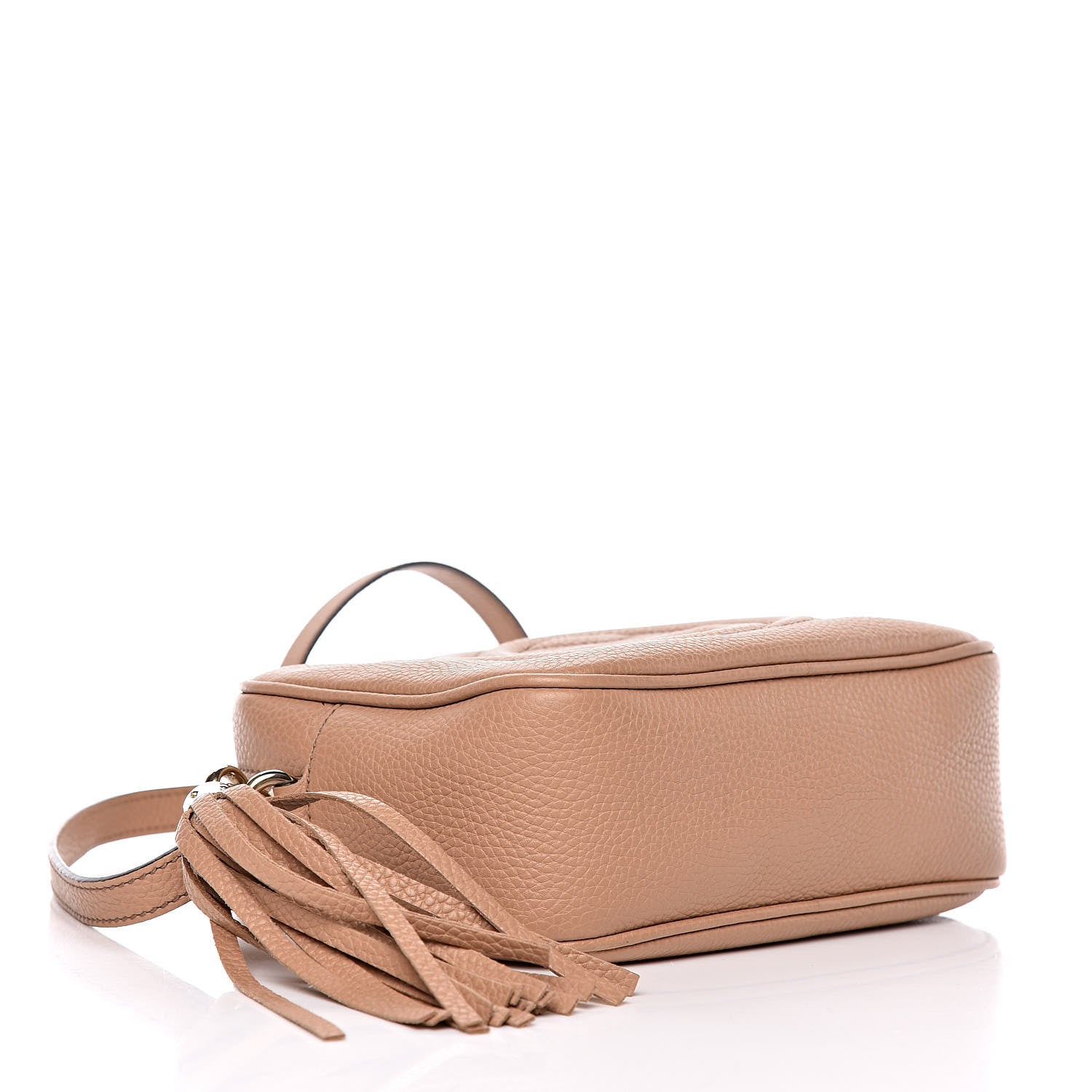 Gucci Pebbled Calfskin Small Soho Disco Bag Rose Beige 4 of 10