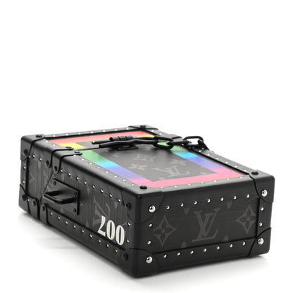 Louis Vuitton Monogram Eclipse Rainbow Vertical Trunk Black 4 of 7