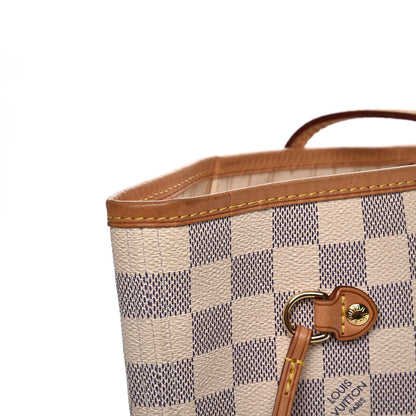 Louis Vuitton Damier Azur Neverfull MM 9 of 10