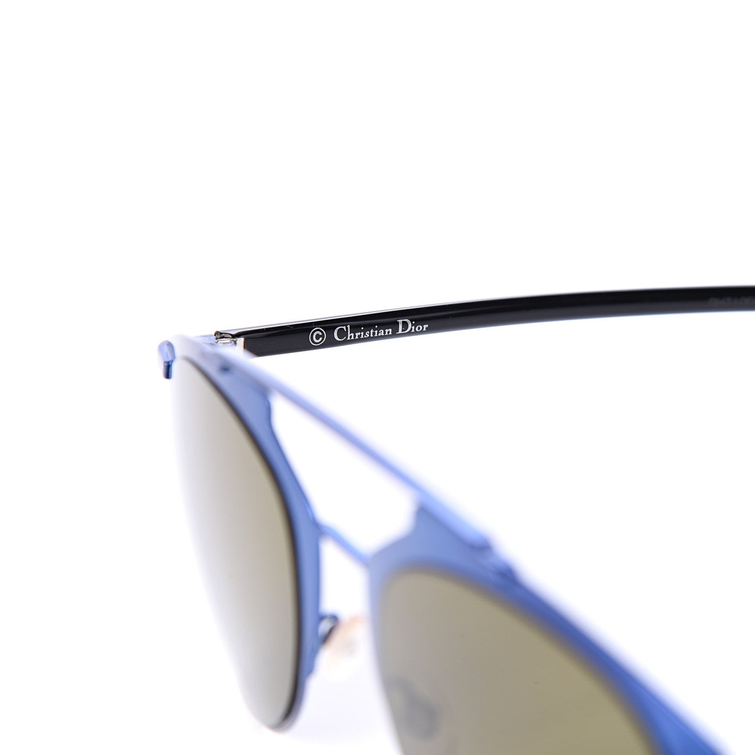 Christian Dior Reflected Sunglasses Blue Black 6 of 9
