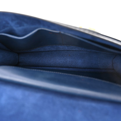 Christian Dior Calfskin J'Adior Chain Flap Bag Navy Blue 5 of 16