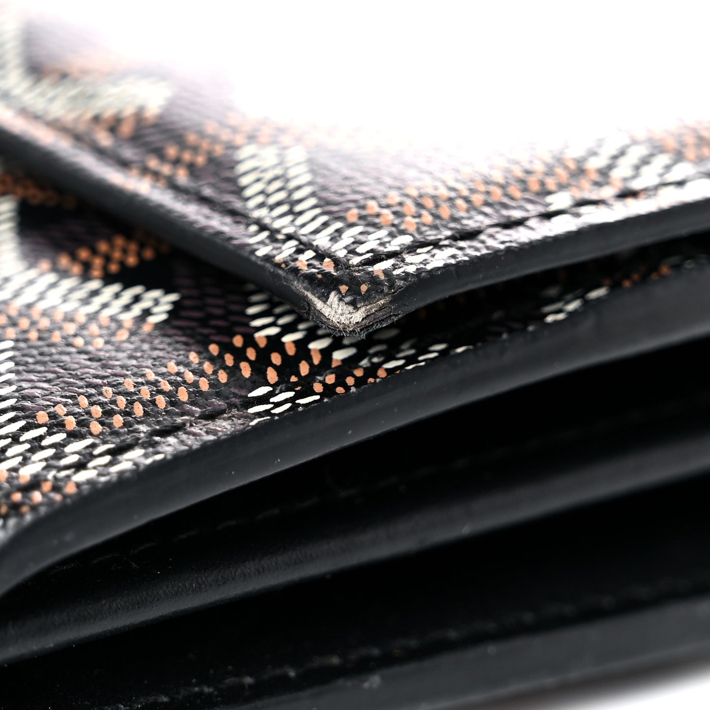 Goyardine Varenne Long Wallet Black