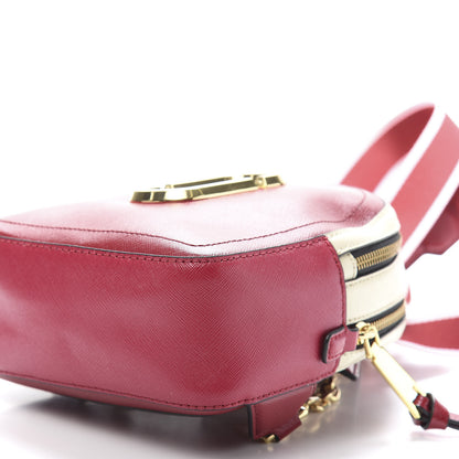 Marc Jacobs Saffiano Mini Snapshot Backpack Red Multicolor 8 of 9