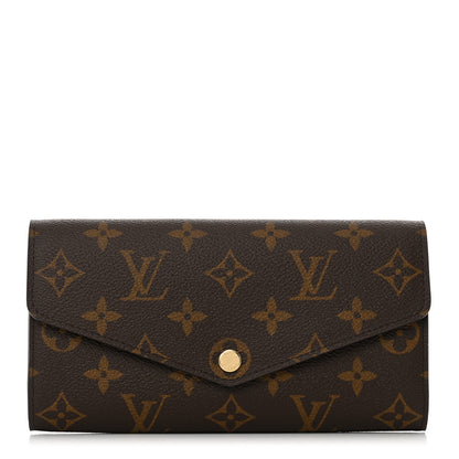 Louis Vuitton Monogram Sarah Wallet NM 1 of 7