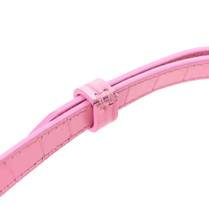 Jacquemus Calfskin Crocodile Embossed Le Grand Bambino Pink 15 of 15