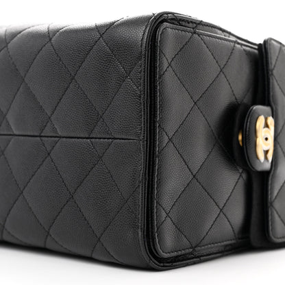 Chanel Caviar Quilted Small Chanel 25 Handbag Black 10 of 11