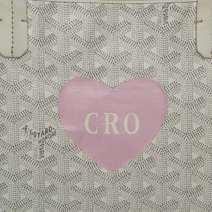 Goyard Goyardine Saint Louis PM White 10 of 14