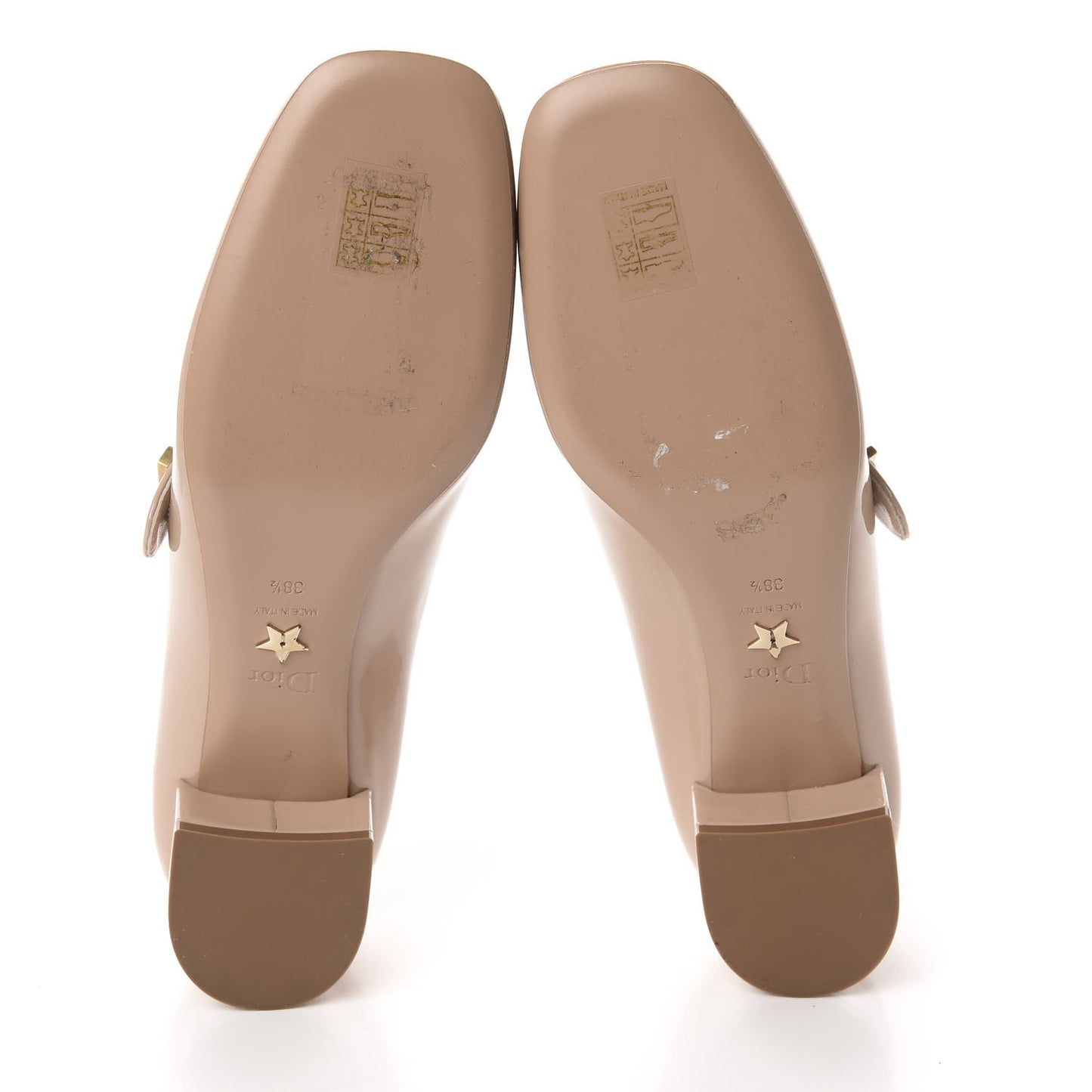 Patent Baby-D Ballet Pumps 38.5 Nude