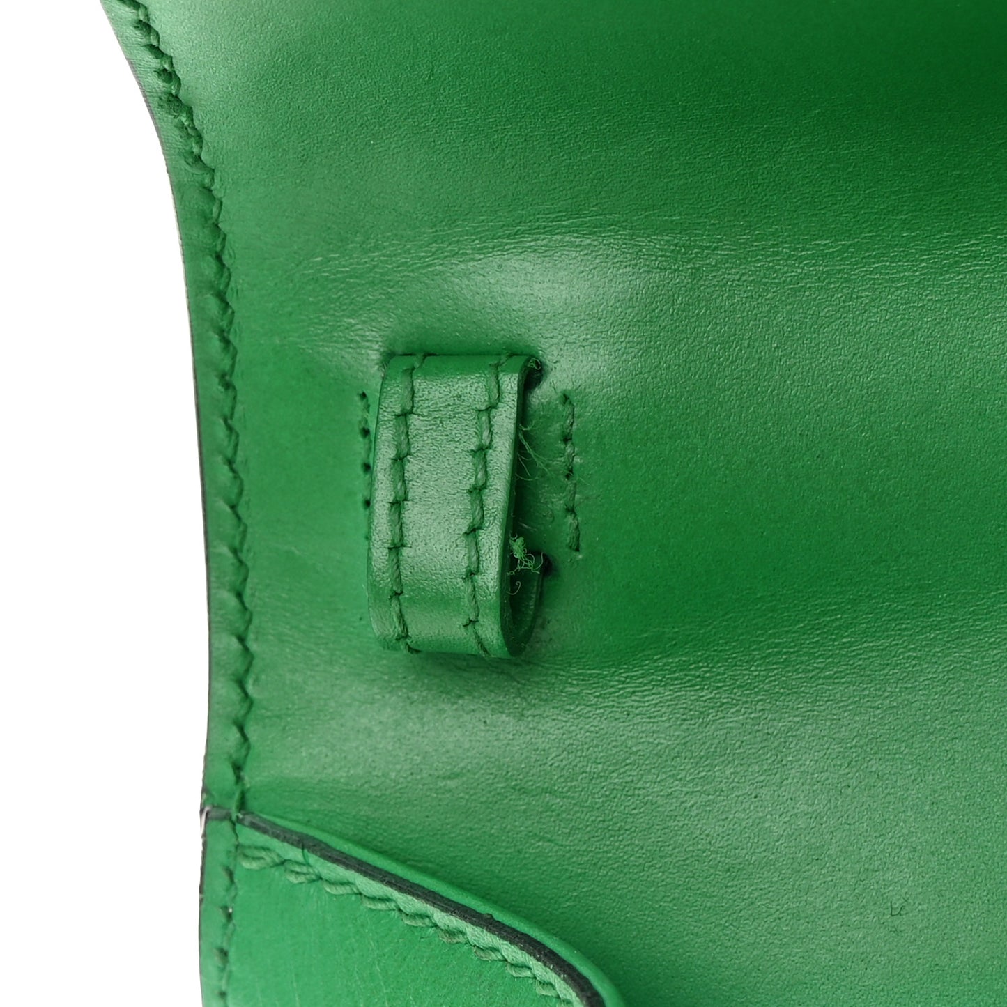 Vitello Fontanella Web Mini Sylvie Top Handle Bag Synthetic Green Garden