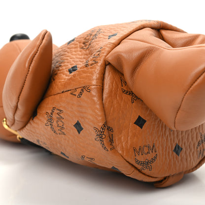 MCM Visetos Rabbit Zoo Doll Backpack Cognac 7 of 8