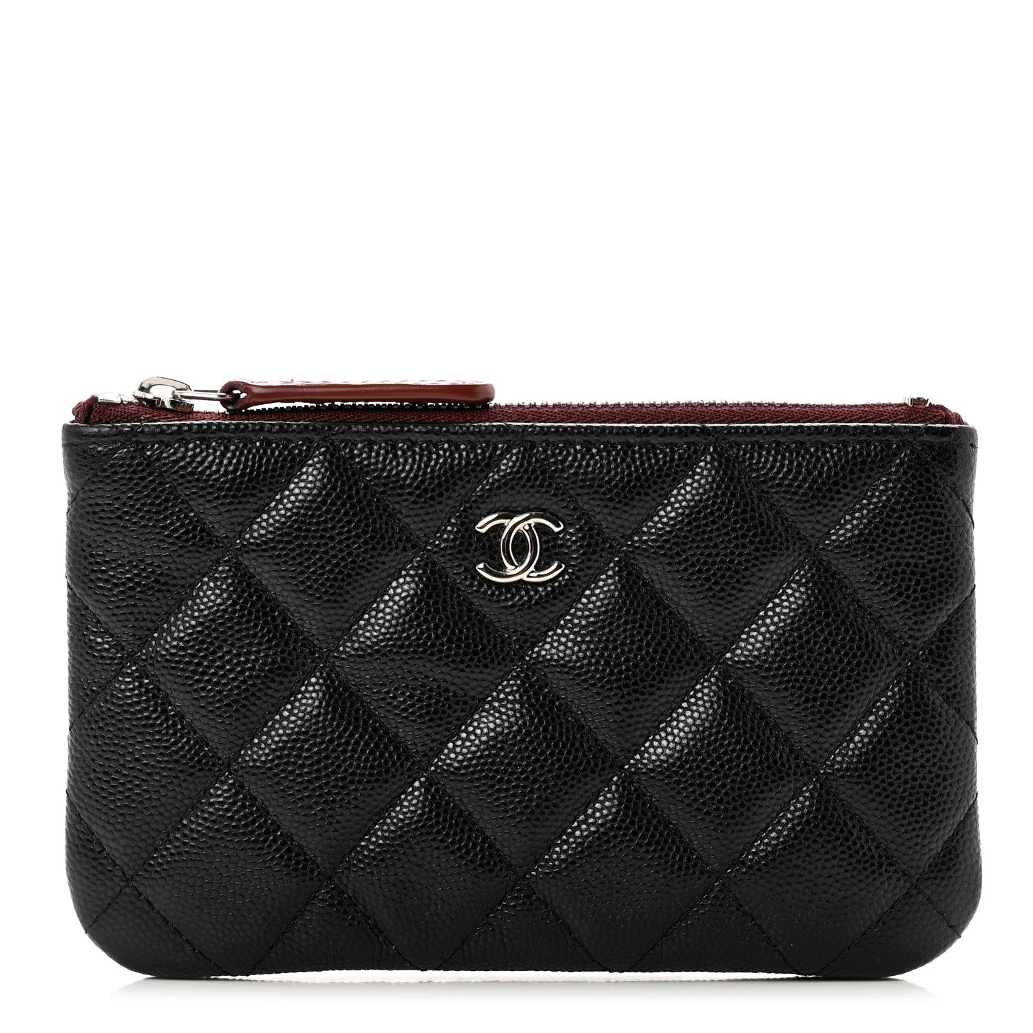 Chanel Caviar Quilted Small Cosmetic Case Black 1 of 7