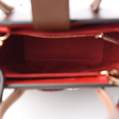 Christian Louboutin Nubuck Patch Small Eccusion Paloma Version Chatain 5 of 9