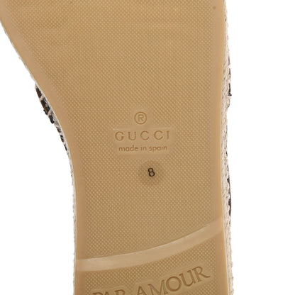 Gucci Suede Square G Mens Espadrilles 8 Sigaro 7 of 9