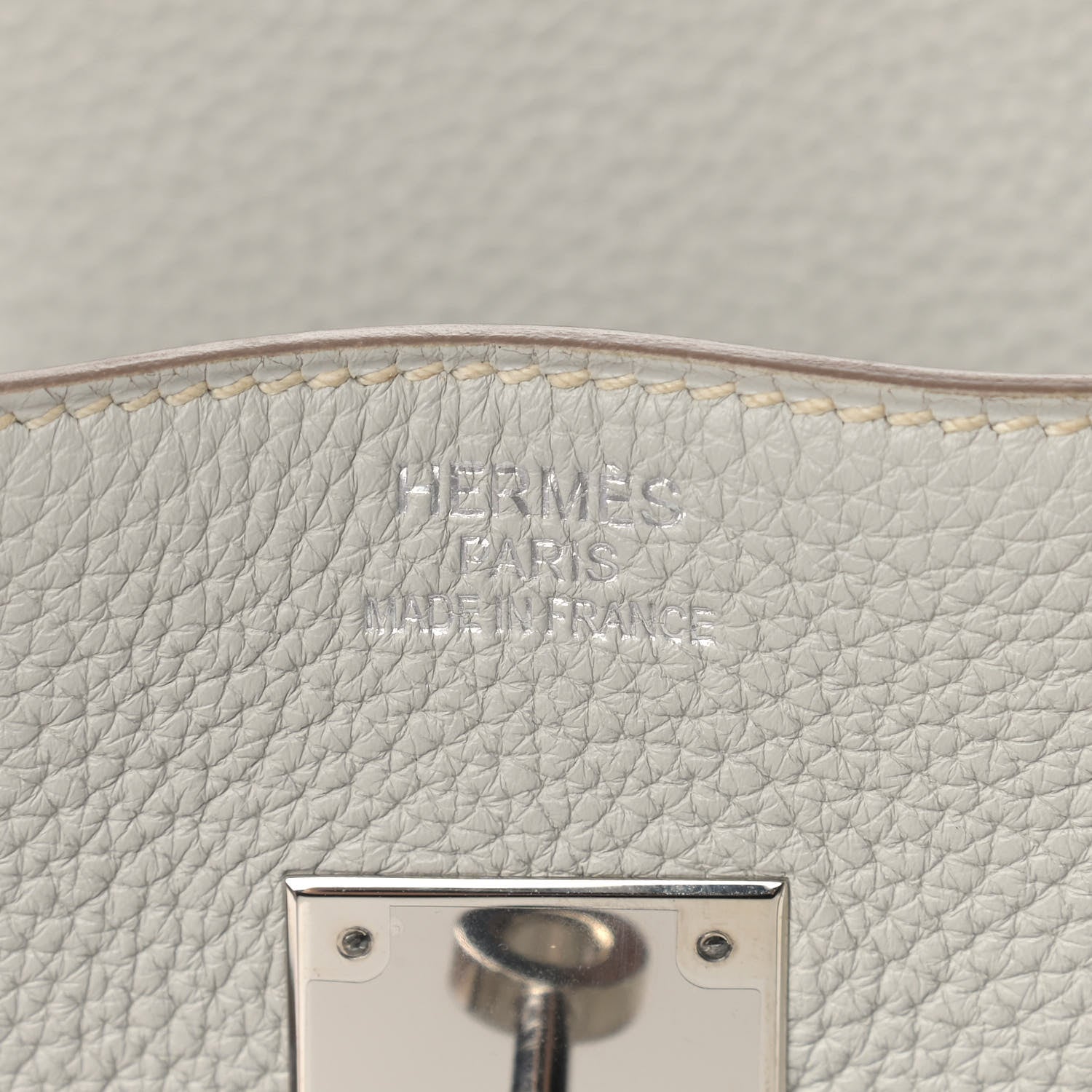 Hermes Togo Birkin 35 Gris Perle 6 of 13