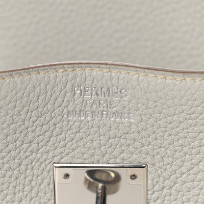Hermes Togo Birkin 35 Gris Perle 6 of 13