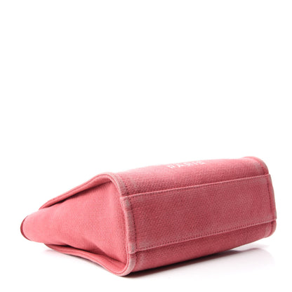 Chanel Canvas Mini Deauville Tote Red 4 of 10