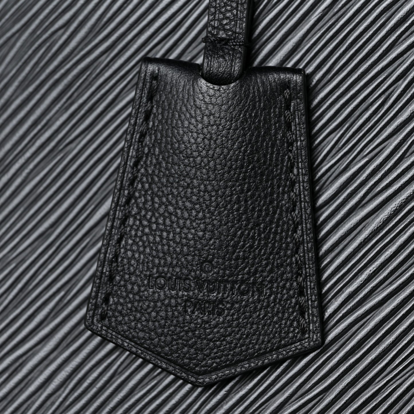 Epi Twist Tote Black
