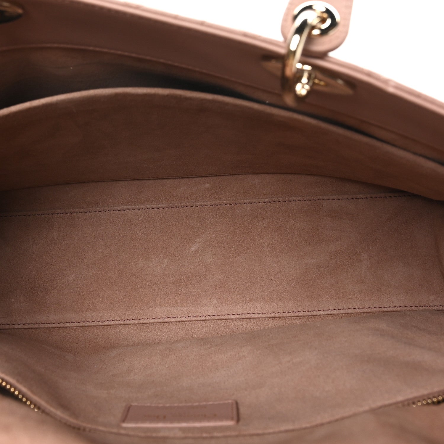 Christian Dior Lambskin Cannage Large Lady Dior Fard 5 of 10