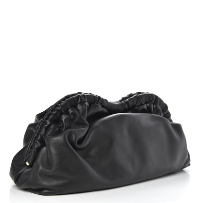 Mansur Gavriel Lambskin Cloud Clutch Black Flamma 3 of 8