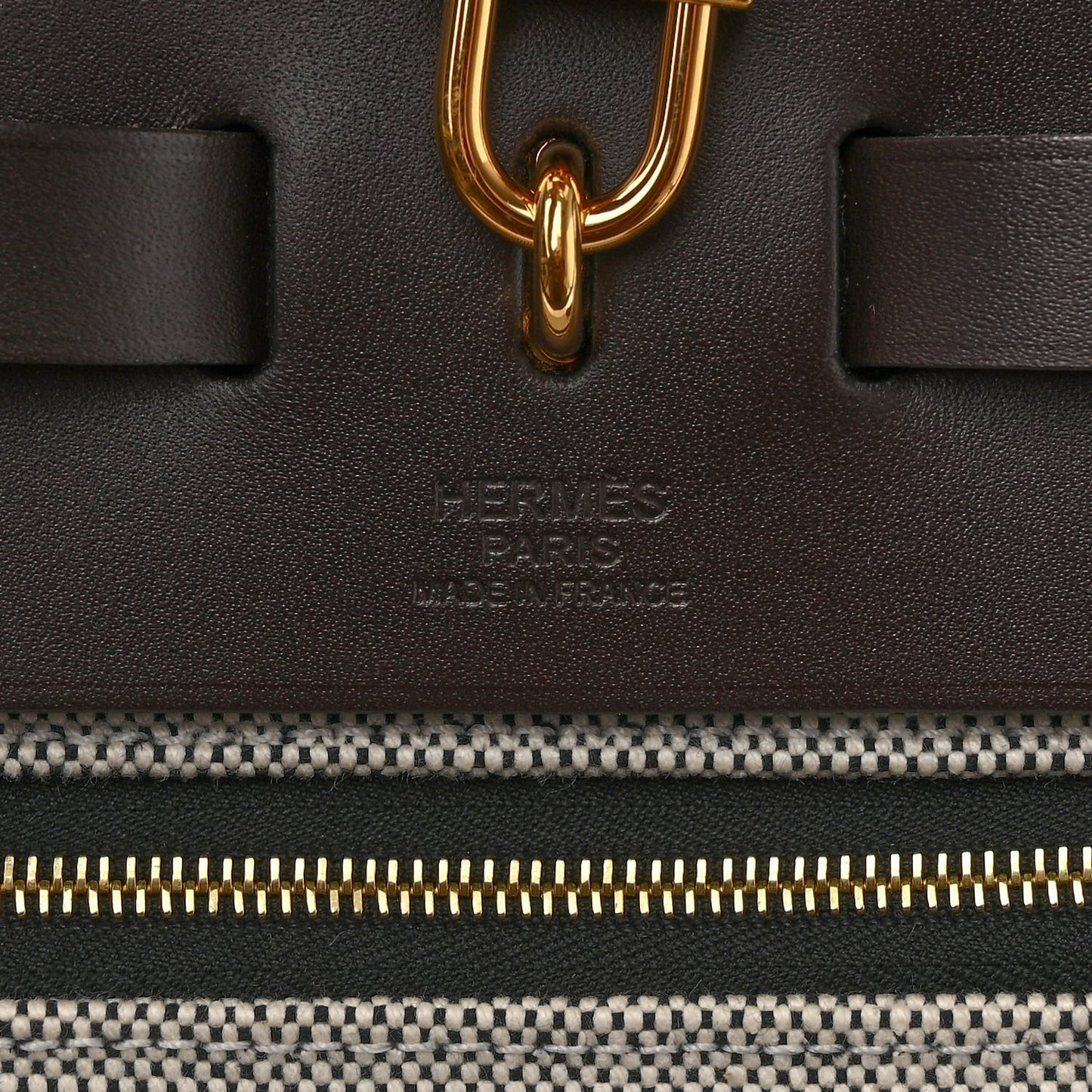 Toile H Berline Vache Hunter Herbag Zip 39 MM Black Ebene