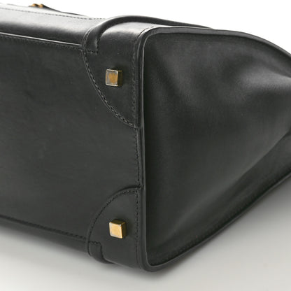 Celine Smooth Calfskin Mini Luggage Black 10 of 14