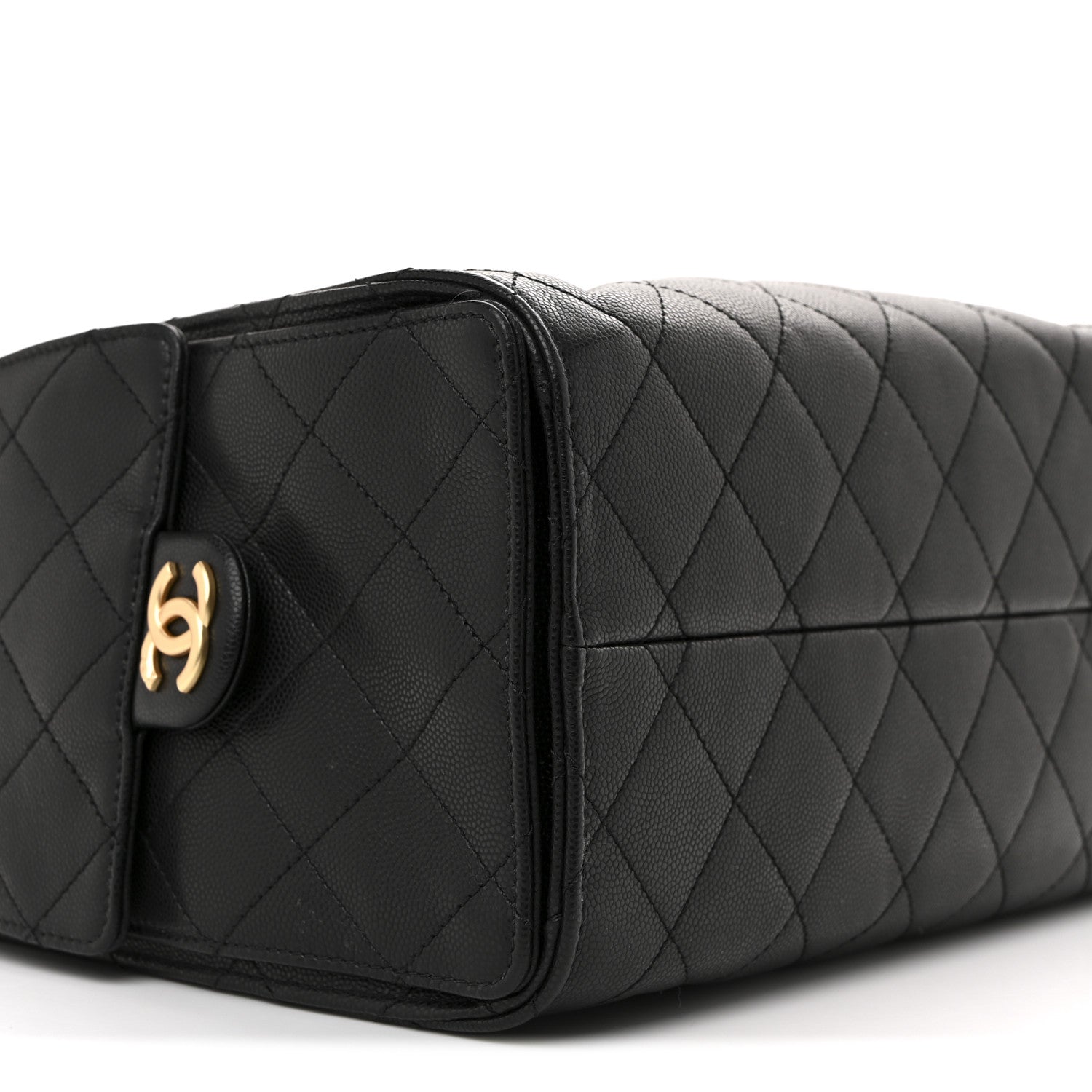 Chanel Caviar Quilted Small Chanel 25 Handbag Black 9 of 10