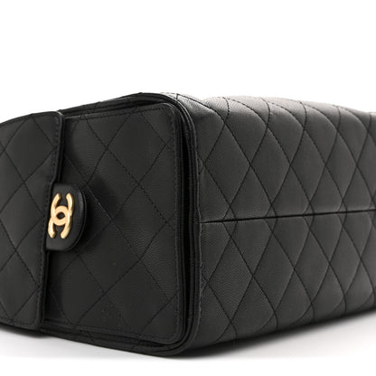 Chanel Caviar Quilted Small Chanel 25 Handbag Black 9 of 10