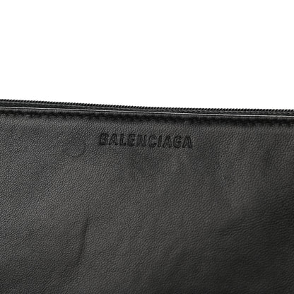 Balenciaga Veau Mousse Multicolor Logo Print Plastic Bag Shopper S Black Multicolor 13 of 13