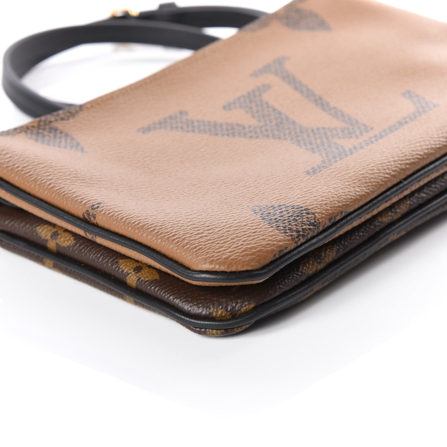 Reverse Monogram Giant Double Zip Pochette