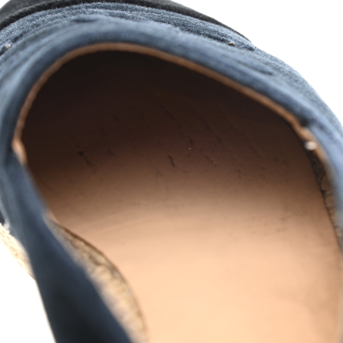Velvet CC Espadrilles 37 Dark Navy Black