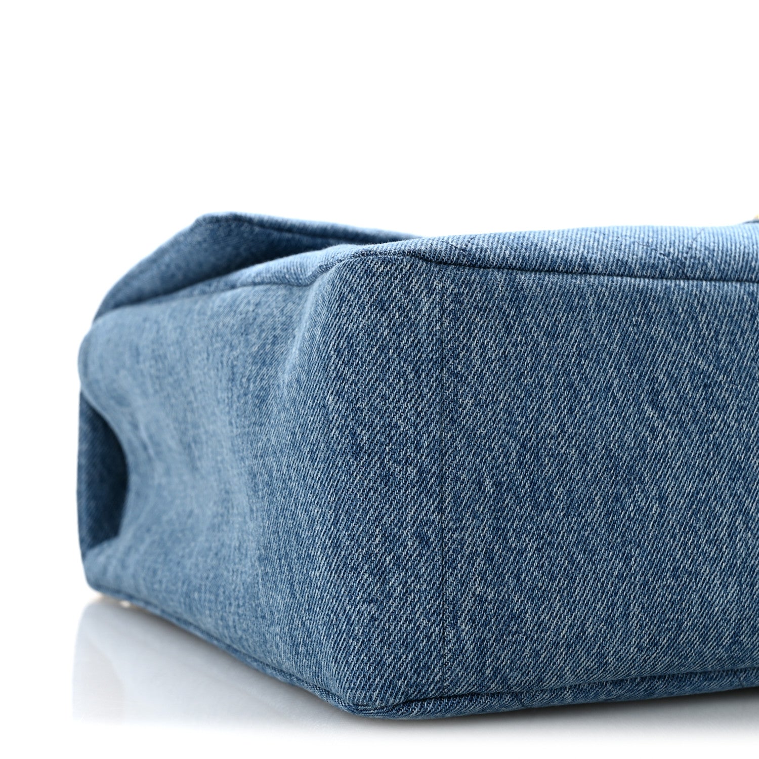 Chanel Denim Souplissimo Maxi Flap Blue 9 of 11