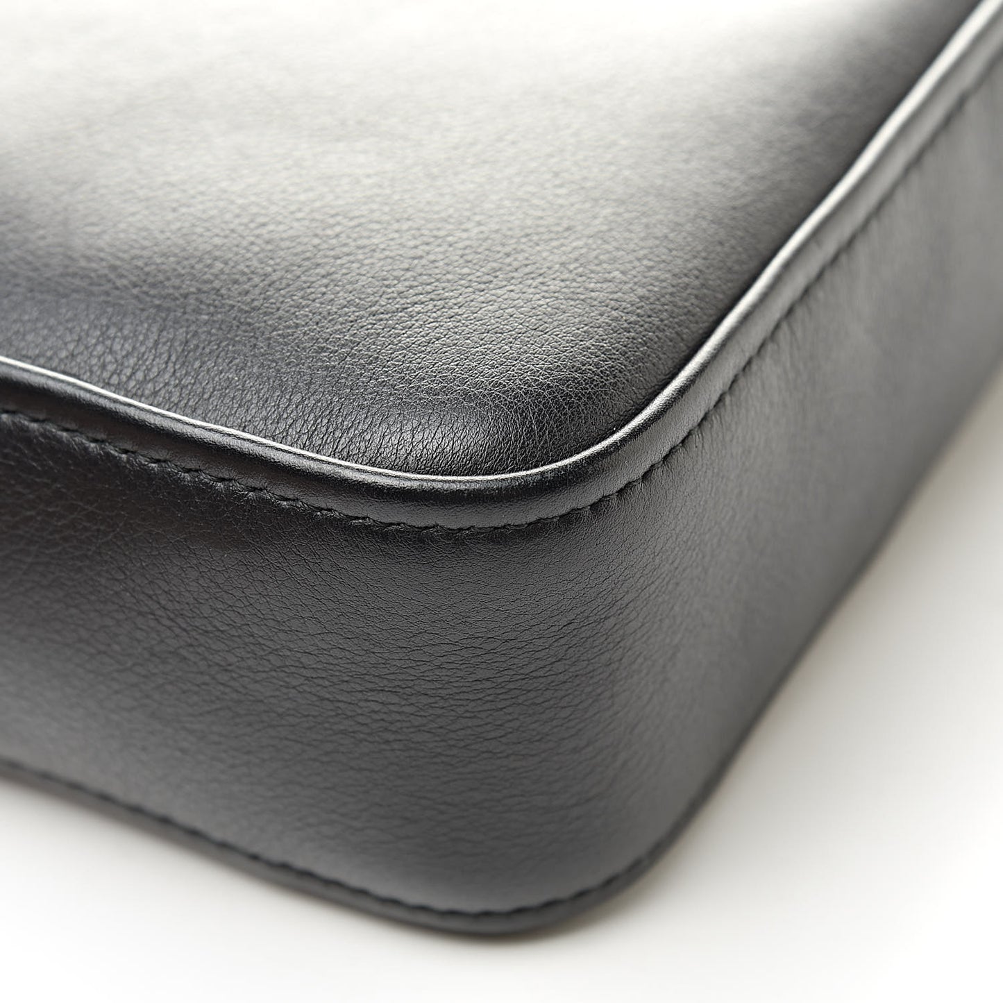 Calfskin XS Triangle Duffle Black