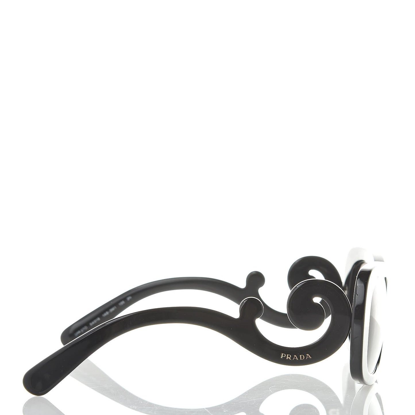 Acetate Baroque Sunglasses SPR 27O Black