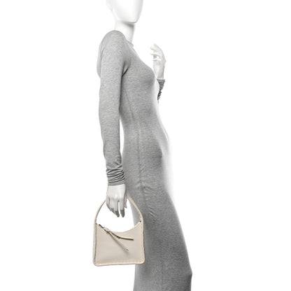 Fendi Cuoio Roma Sellerissima Nappa Sintetica Tape Stitch Mini Fendessence Shoulder Bag White 2 of 12