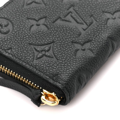 Louis Vuitton Empreinte Clemence Wallet Black 9 of 11