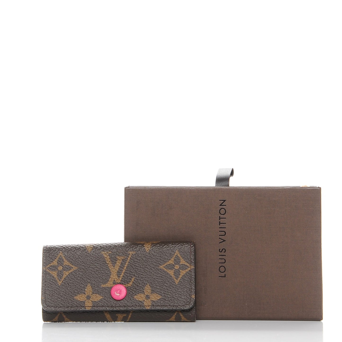 Monogram 4 Key Multicles Holder Hot Pink