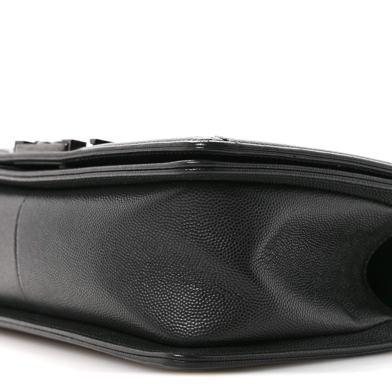 Chanel Caviar Quilted Medium Boy Flap So Black 10 of 13